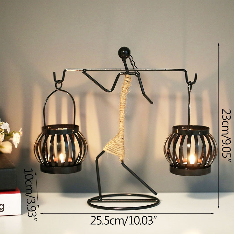 Nordic Metal Candlestick Nordic Metal Candlestick